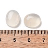 Natural White Agate Cabochons G-G145-01A-21-3