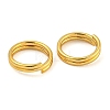 Brass Split Rings KK-N254-36G-2