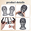 3Pcs Iron Wig Support Holder ODIS-GA0001-92-3