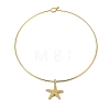 Brass Charm Bangles BJEW-Q350-07B-G-1