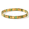 Glass Seed Beads Stretch Bracelets for Women MR9301-13-1