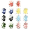 14Pcs 7 Colors Handmade Porcelain Beads PORC-YW0001-78-2