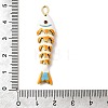 Rack Plating Brass Pendants X-KK-A268-05G-C01-3