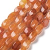 Natural Dragon Veins Agate Beads Strands G-G172-01T-2