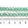 Opaque Glass Beads Stands EGLA-A035-P6mm-B14-4