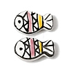 Handmade Porcelain Beads PORC-K012-12B-1