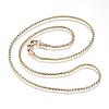 304 Stainless Steel Serpentine Chain Necklaces NJEW-D285-21G-1