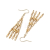 304 Stainless Steel Link Bar Dangle Earrings EJEW-JE05965-01-4