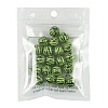 20Pcs Opaque Acrylic Beads MACR-FS0002-28A-6