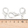 Tibetan Style Alloy Lobster Claw Clasps PALLOY-O027-P01-5