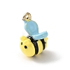 Alloy Enamel Pendants LS-AL-CBA02ED-06G-A-1