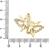 Brass Micro Pave Cubic Zirconia Pendants KK-A237-01A-G-3