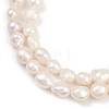 Natural Cultured Freshwater Pearl Beads Strands PEAR-P064-20L-02A-4