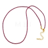 2MM Nylon Braided Cord Necklace Making MAK-A019-02G-15-1