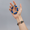1Pc Zinc Alloy & Silicone Mobile Phone Straps HJEW-PA0001-01B-3