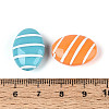 Opaque Acrylic Enamel Beads SACR-T018-20M-3