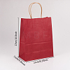 BENECREAT Kraft Paper Bags CARB-BC0001-11B-2