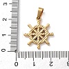 201 Stainless Steel Pendants STAS-U053-10A-G-3