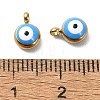 Ion Plating(IP) Real 18K Gold Plated 201 Stainless Steel Charms STAS-L024-020G-02-3