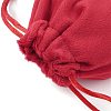 Velvet Jewelry Drawstring Storage Pouches ABAG-P013-02B-03-3