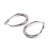 304 Stainless Steel Hoop Earrings for Women EJEW-G346-05P-2