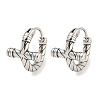 316 Surgical Stainless Steel Hoop Earrings EJEW-D096-14A-AS-1