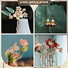 20Pcs 2 Colorss Brass Beads FIND-ME0002-79-4