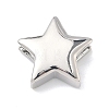 Star Brass Slide Charms LS-KK-P349-18A-P-1