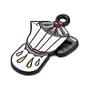 Alloy Enamel Pendants FIND-E060-04B-D-2