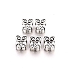 Tibetan Style Alloy European Beads TIBE-N006-92AS-LF-1