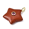 Natural & Synthetic Mixed Stone Pendants G-Z157-01G-3
