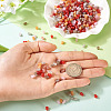 500Pcs Glass Seed Beads SEED-TA0001-52B-7