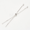 Brass Slider Bracelets Making LS-MAK-R025-02P-2