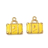304 Stainless Steel Enamel Pendants STAS-F347-17G-02-1