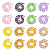 16 Strand 16 Color Transparent Electroplate Glass Beads Strands EGLA-TA0001-23-9