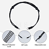 30Pcs Waxed Polyester Cord Bracelets Making AJEW-DC00029-4