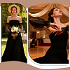 Polyester Detachable Mesh Puff Sleeves AJEW-WH0485-43C-4