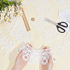 6Pcs 6 Styles Polyester Embroidery Lace Collar AJEW-CY0002-84-3