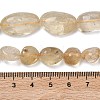 Heated Natural Citrine Beads Strands G-L650-I01-01-5