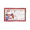 Adhesive Paper Congratulation Card AJEW-P099-02-3