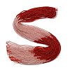 Transparent Gradient Color Glass Beads Strands LS-GLAA-H021-01A-37-2