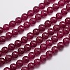 Natural & Dyed Malaysia Jade Bead Strands X-G-A146-8mm-A15-3