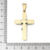 Two Tone 304 Stainless Steel Pendants STAS-A142-06G-3