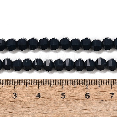 Opaque Glass Beads Strands GLAA-G125-01C-07-1