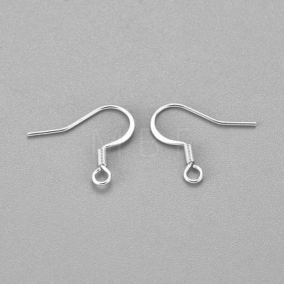 304 Stainless Steel French Earring Hooks X-STAS-H436-05S-1