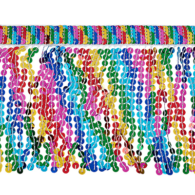 PET Tassel Trim DIY-WH0504-322A-1