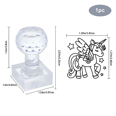 Plastic Stamps DIY-WH0350-017-1