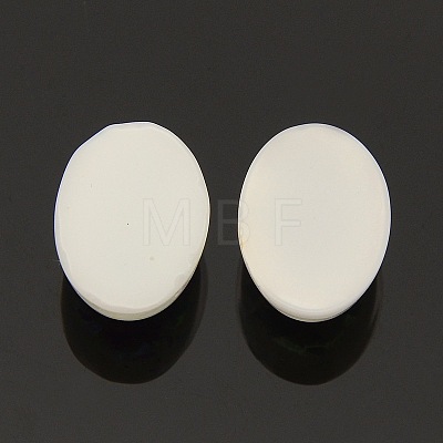 Oval Resin Imitated Opal Cabochons CRES-L008-12-1