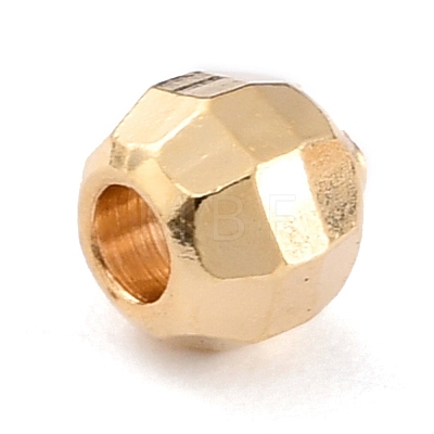 Brass Spacer Beads KK-O133-013C-G-1