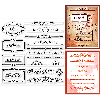 PVC Plastic Stamps DIY-WH0372-0029-1